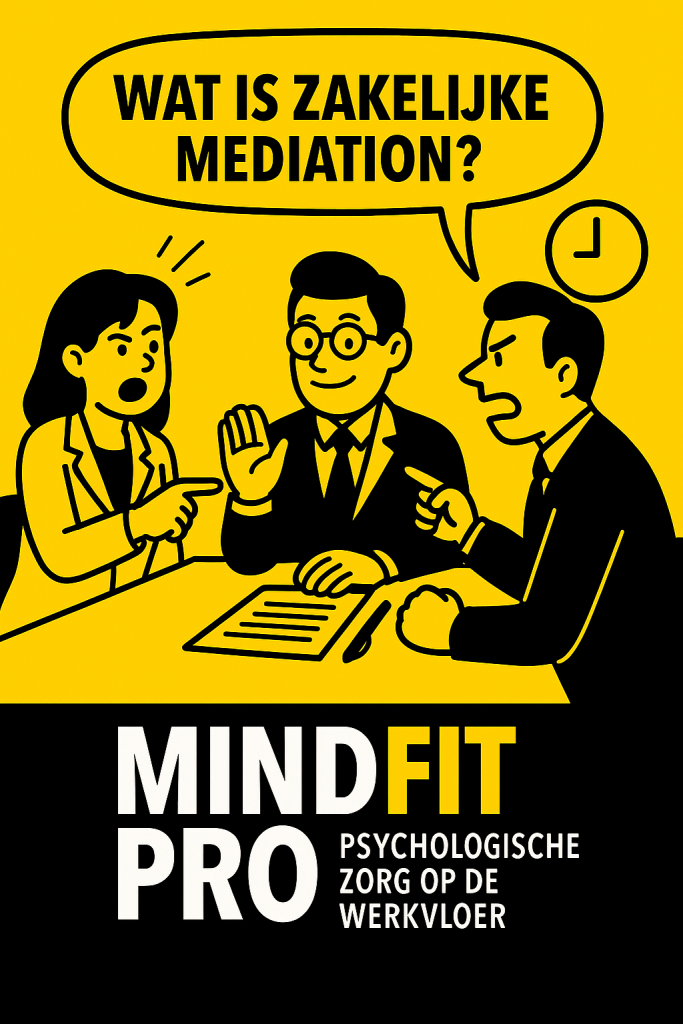 Wanneer kies je voor mediation